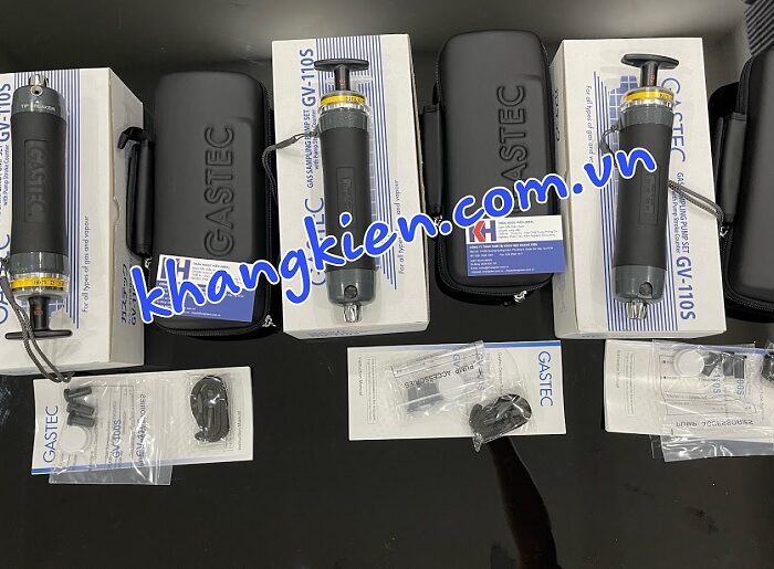 Gas sampling pump kit with pump stroke counter GV-110S