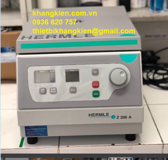 HƯỚNG DẪN SỬ DỤNG MÁY LY TÂM Z206A HERMLE - 0936 620 757