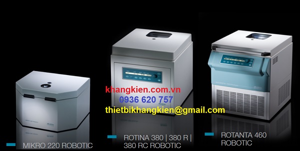 Máy ly tâm tự động Robotic - khangkien.com.vn