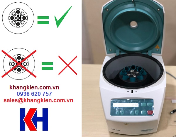 Đặt ống nghiệm