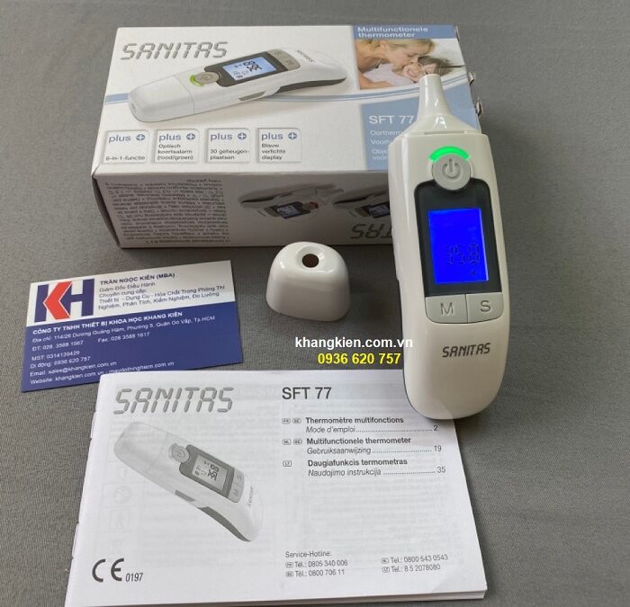 Máy đo nhiệt độ cơ thể SFT77 Sanitas.jpg