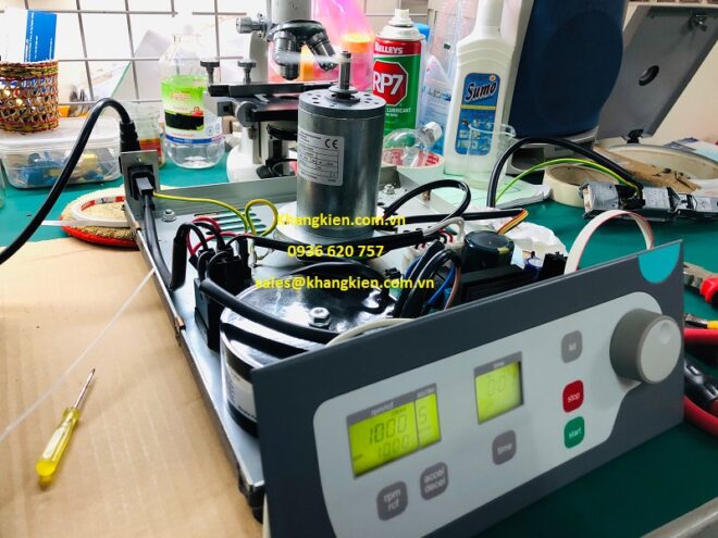 thiết bị được kiểm tra trước khi đưa vào sử dụng
