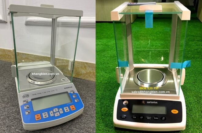 So sánh Cân phân tích 4 số Practum 224-1S và AS 220.R2 PLUS - khangkien.com.vn