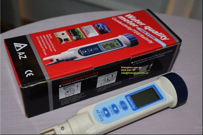 Lý do nên chọn máy đo độ mặn AZ8372