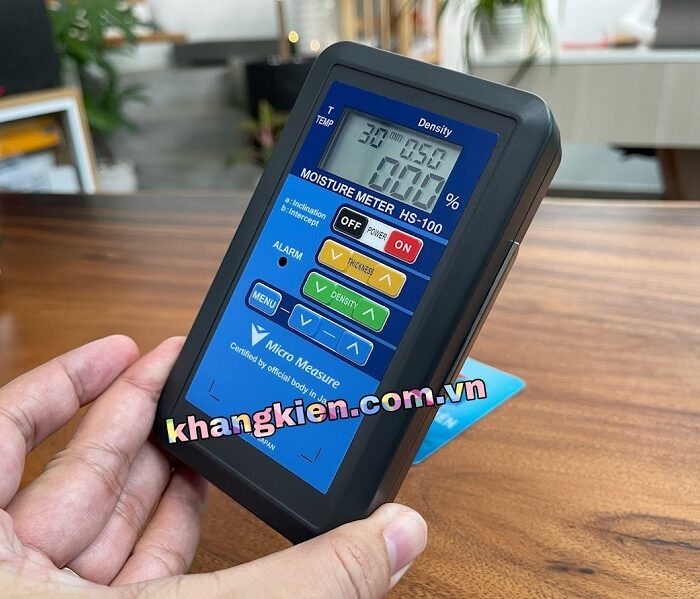 Máy đo độ ẩm gỗ Micro Measure HS-100-N - Thiết kế mới nhỏ gọn