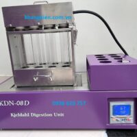 Kjeldahl Dòng KDN-08D Sử dụng ống hồng ngoại và thạch anh