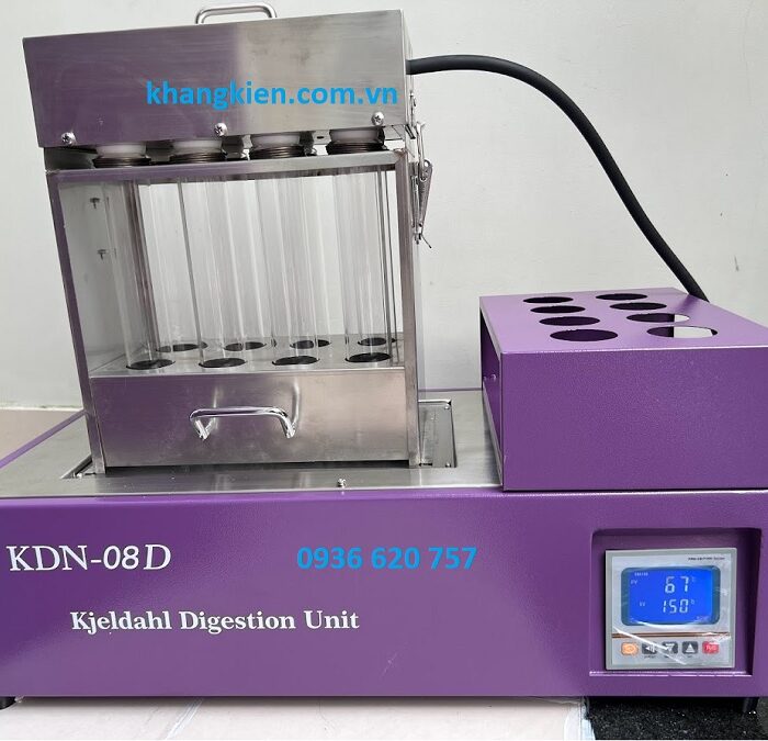 Kjeldahl Dòng KDN-08D Sử dụng ống hồng ngoại và thạch anh