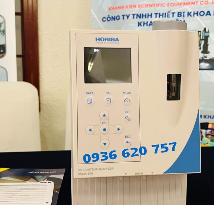 Các trang bị và công dụng nổi bật trên máy đo nồng độ dầu trong nước OCMA-500 Horiba