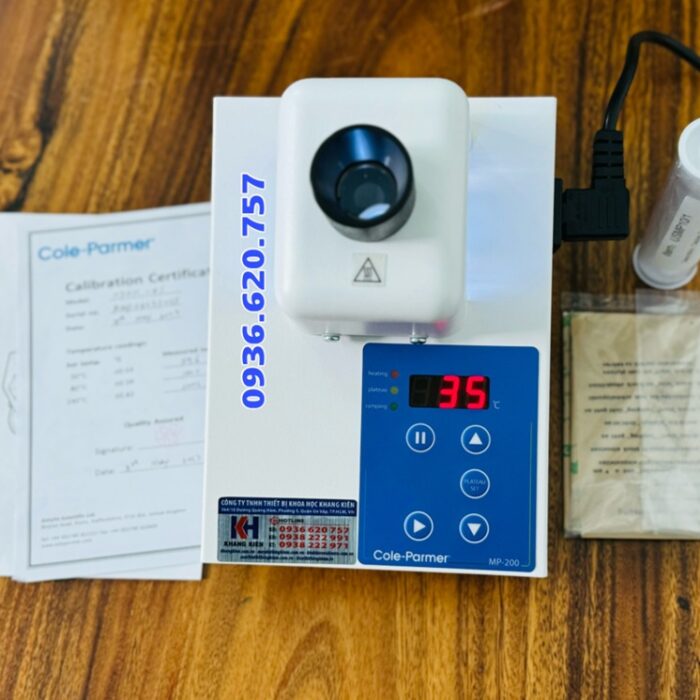 Cách sử dụng Máy Đo Điểm Nóng Chảy Cole-Parmer MP-200D