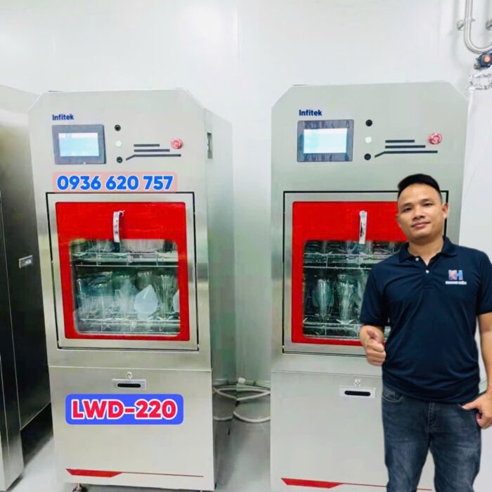 Máy rửa dụng cụ LWD-220 của Infitek là giải pháp hiệu quả cho việc làm sạch dụng cụ thủy tinh