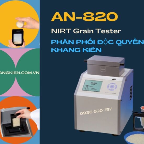 Máy phân tích độ ẩm Protein Amylose Kett AN-820