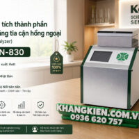 Máy Phân Tích Gạo NIR Kett AN-830 – Đo Độ Ẩm, Protein & Amylose Siêu Nhanh 2 Máy phân tích thành phần hạt gạo bằng tia cận hồng ngoại (NIR Grain Analyzer), model AN-830, dùng để đo độ ẩm, protein và hàm lượng amylose trong gạo.